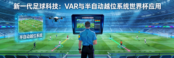 新一代足球科技VAR与半自动越位系统在世界杯中的应用